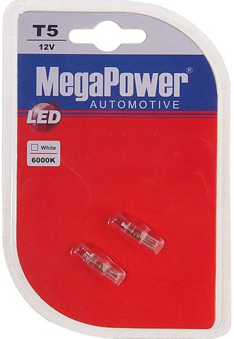 Автомобильная лампа MegaPower T5 SMD 3528 2шт