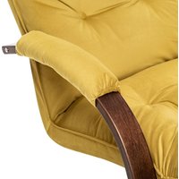 Кресло-качалка Импэкс Leset Монако (орех текстура/V 28)