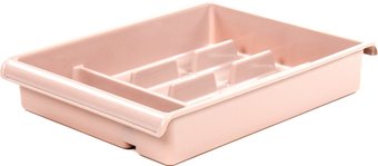 Лоток для столовых приборов Полесье 05158 (темно-кремовый)