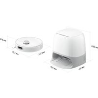 Робот-пылесос Roborock Qrevo Curv V10VIV QRC02-02 (с русской озвучкой, белый)