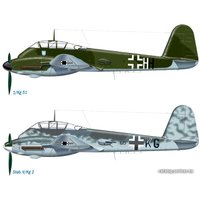 Сборная модель Italeri 074 Истребитель-бомбардировщик Me 410 Hornisse