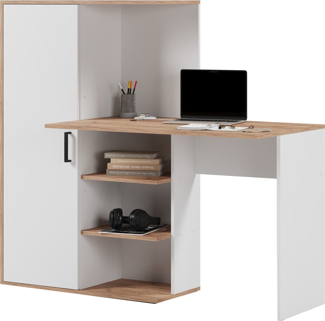 

Стол Mio Tesoro Лайт 1420 (белый/крафт золотой)