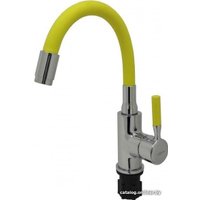 Смеситель Ledeme L1399-4 (хром/желтый)