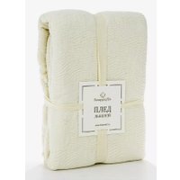 Плед Беларускі лён 195х220 23С112-ШР/у/л.с.уп.1 (778 Амарант 0)