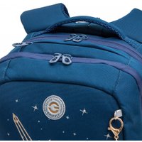 Школьный рюкзак Grizzly RG-466-1 (синий)