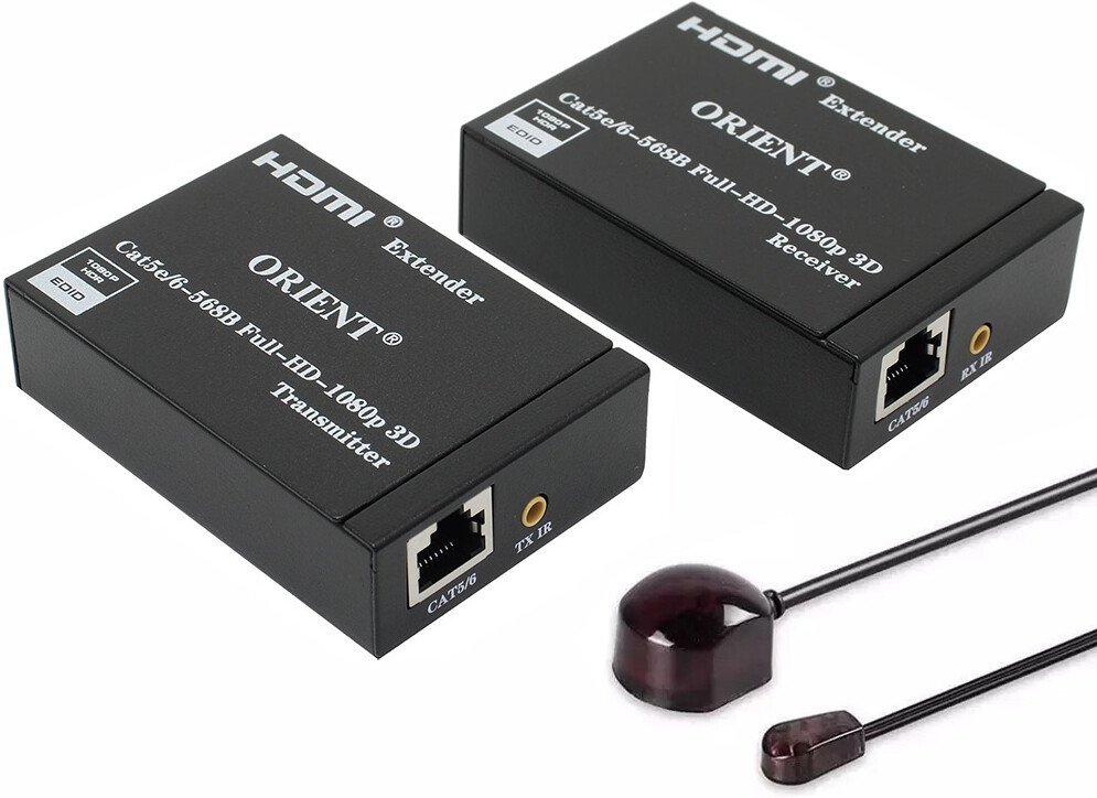 

Удлинитель по витой паре Orient VE045IR