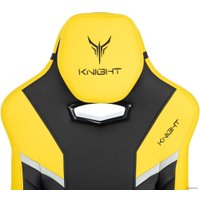 Игровое (геймерское) кресло Knight Thunder 5X (черный/желтый)