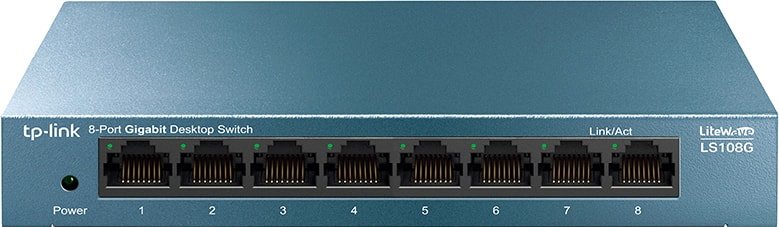 

Неуправляемый коммутатор TP-Link LS108G