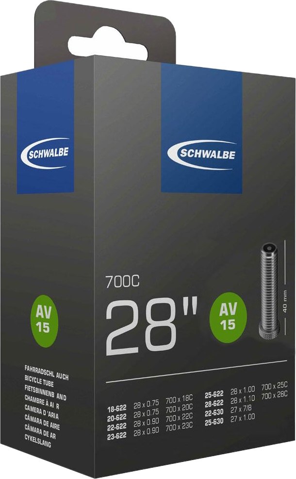 

Велокамера Schwalbe AV15 18/28-622/630 28" [10427340]