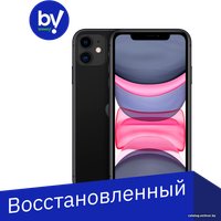 Телефон Apple iPhone 11 64GB Восстановленный by Breezy, грейд B (черный)