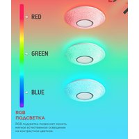 Припотолочная люстра In Home Comfort Crystal-RGB 125Вт 230В 3000-6500K 4690612058702