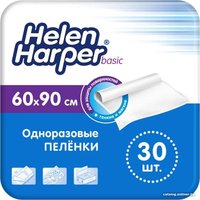 Пеленка одноразовая Helen Harper Basic 60x90 (30 шт)