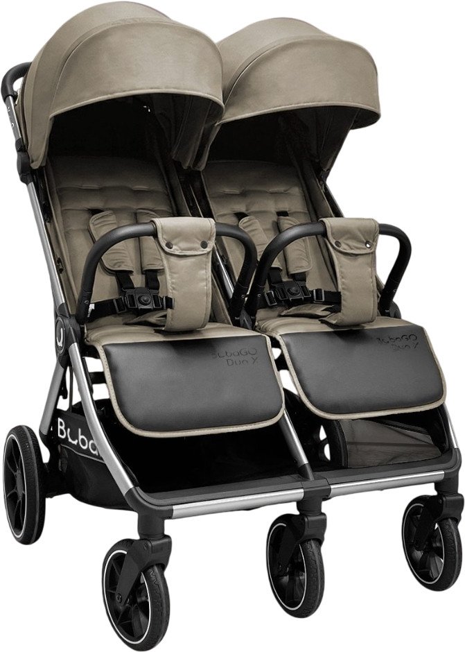 Коляска прогулочная «книга» Bubago Duo X BG 194-3 (бежевый)