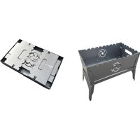 Складной мангал Tornadica Аэро мини + сумка (нержавейка)