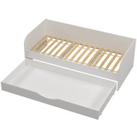 Кровать-тахта Seven Dreams Belden с доп. спальным местом sd-100 (белый) в Гродно