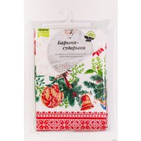 Скатерть Stolima Барыня-сударыня 802-1 Новогодний 160x140