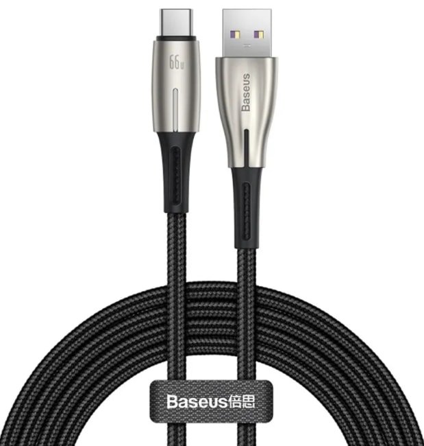 

Кабель Baseus CATSD-N01 USB Type-A - USB Type-C (2 м, черный)