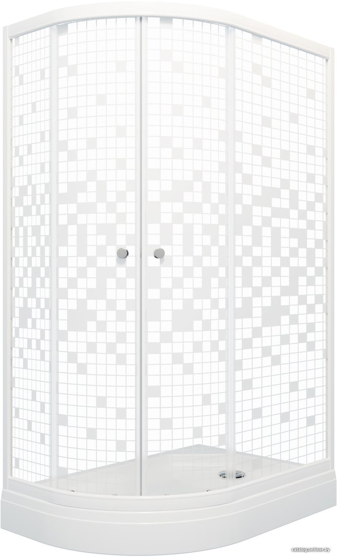 Душевой уголок Triton Коралл А1 120x80 R (мозаика)