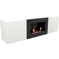 Биокамин Firelight BFP/P-1400V (белый)