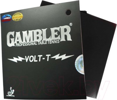 

Накладка на ракетку Gambler Volt T GCP-2.1 (черный)