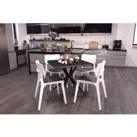 Обеденная группа Sheffilton SHT-DS194 (черный/белый/черный)