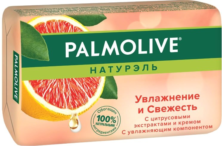 

Palmolive Мыло Натурэль увлажнение и свежесть с цитрусовым экстрактом 90 г