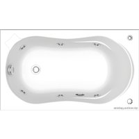 Ванна BAS Кэмерон Стандарт Плюс 120x70 (каркас)