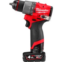 Ударная дрель-шуруповерт Milwaukee M12 FUEL M12FPD2-402X 4933479869 (с 2-мя АКБ 4 Ач, кейс)