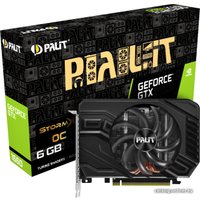 Видеокарта Palit GeForce GTX 1660 StormX OC 6GB GDDR5 NE51660S18J9-165F