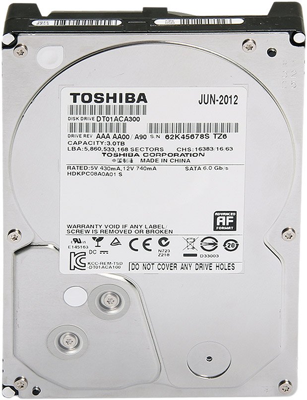 

Жесткий диск Toshiba DT01ACA 3TB (DT01ACA300)
