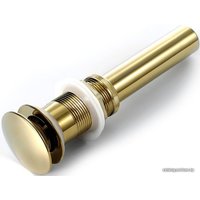 Сифон Rea Gold с клапаном Klik-Klak (без отверстия для перелива)