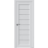 Межкомнатная дверь ProfilDoors 71U L 80x200 (аляска, стекло графит)