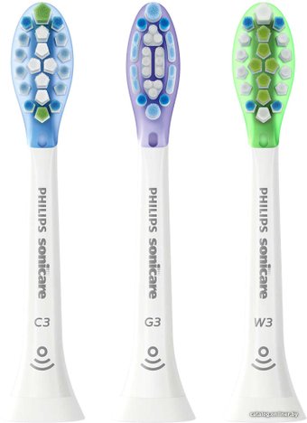 Сменная насадка Philips Sonicare C3 Premium Plaque Control HX9073/07 (3 шт)