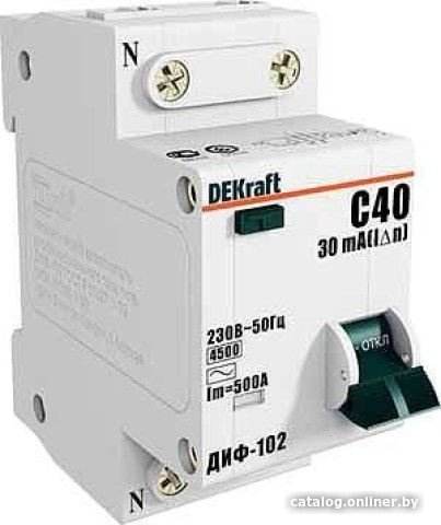 Дифференциальный автомат DEKraft 16004DEK