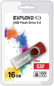 

USB Flash Exployd 530 16GB (красный) [EX016GB530-R]