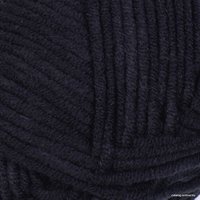 Пряжа для вязания Yarnart Jeans Plus 55% хлопок/45% полиакрил 53 100 г (160 м, черный)