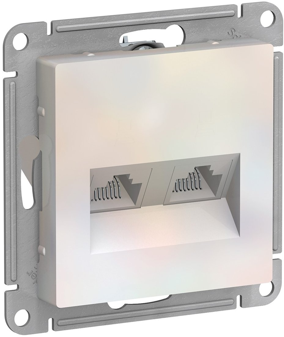 

Розетка компьютерная Schneider Electric Atlas Design ATN000485