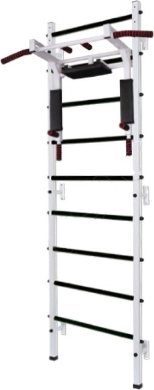 

Шведская стенка (лестница) Central Sport Set-3 (турник 3в1, белый)