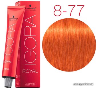 Крем-краска для волос Schwarzkopf Professional Igora Royal Permanent Color Creme 8-77 60 мл