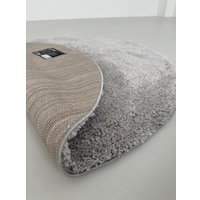 Ковер для жилой комнаты LAXMI Fluffy 01 круг (2x2, Light Grey)