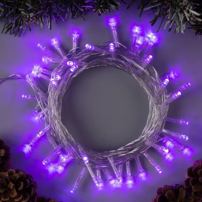 

Новогодняя гирлянда Luazon Нить 50 LED 5м (фиолетовый) 3556759