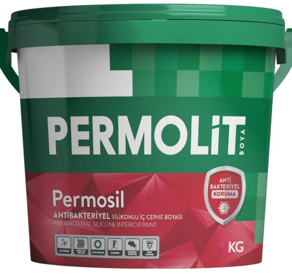 Краска PERMOLIT PERMOSİL антибактериальная База 1 2.2л (матовый)