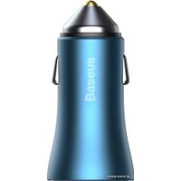 Автомобильное зарядное Baseus Golden Contactor Pro Dual Quick Charger U+C 40W Set TZCCJD-03