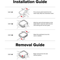 Чехол Ringke Air Sports для Apple Watch 11 / 10 46 mm Warm Gray