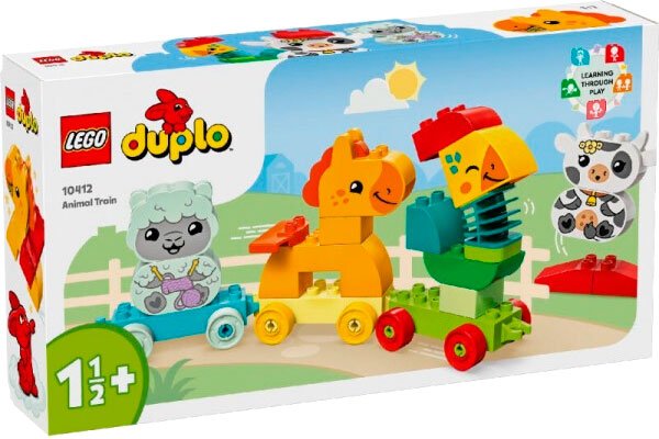 

Конструктор LEGO Duplo 10412 Поезд с животными