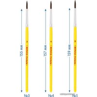 Набор кистей Мульти-пульти Пони круглые SB_10489 (3шт)