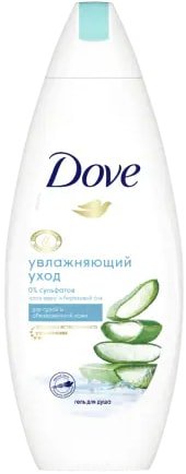 Dove Гель для душа увлажн. уход с алоэ вера и березовым соком 250 мл