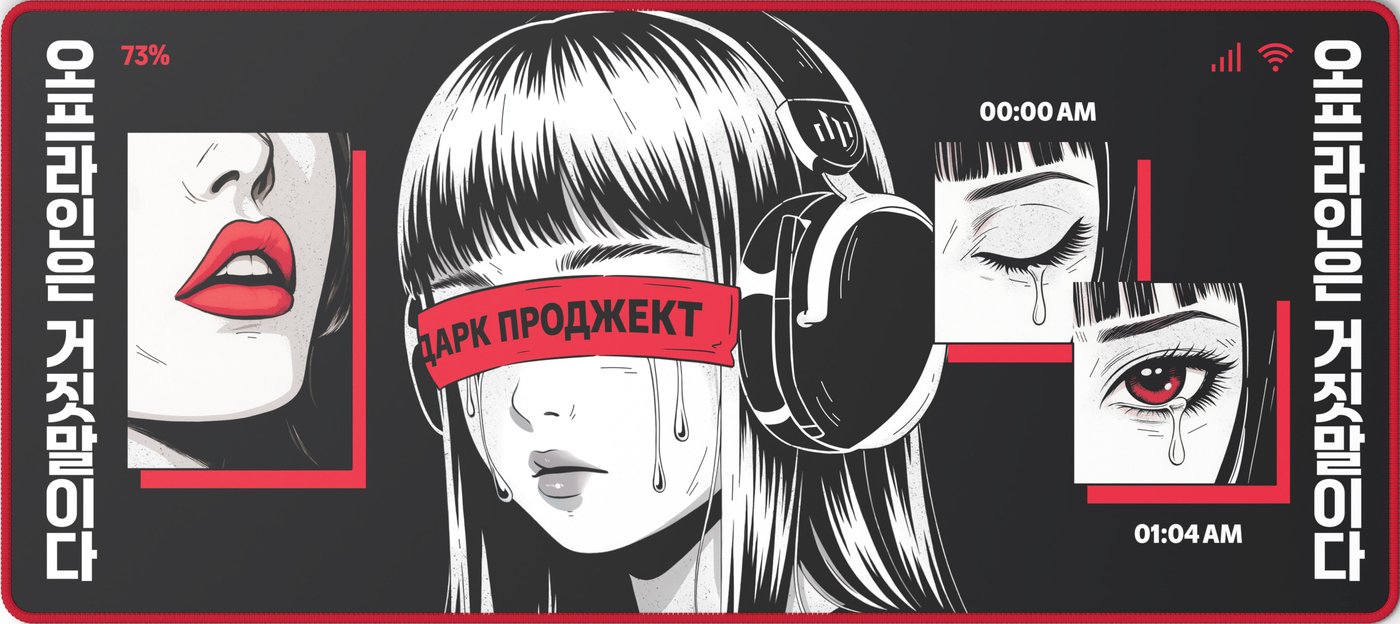 Коврик для стола Дарк Проджект MD3a Doomscrolling