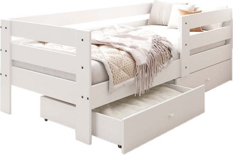 Кровать-тахта EcoWood Атланта-2 с ящиками 80х180 ECO.001.00051.80-180.101SE