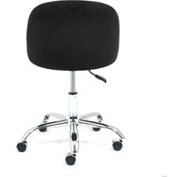 Офисное кресло TetChair Melody (флок, черный)